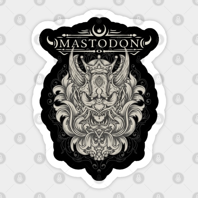 Mastodon Sticker by wiswisna